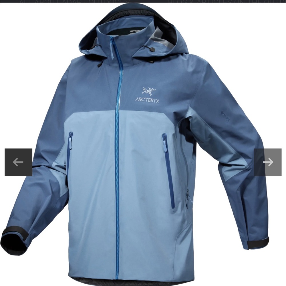 Arc'teryx Men's Beta AR Jacket in Stone Wash/Dark Stone Wash